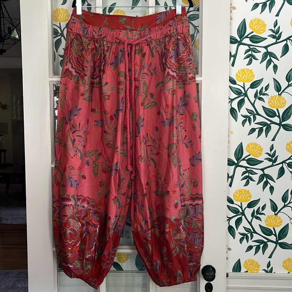 Free People, Medium, Red/Maroon Florals